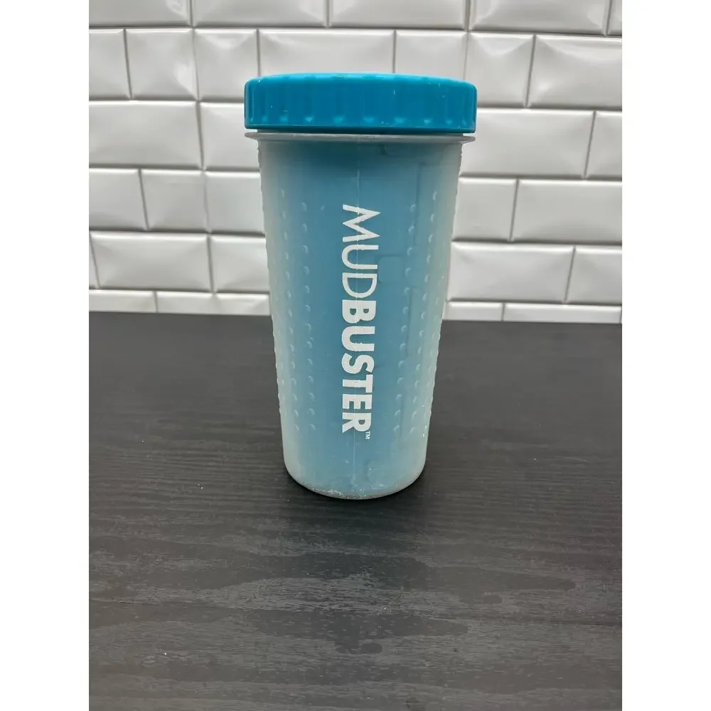 Dexas MudBuster Portable Dog Paw Cleaner Large Blue